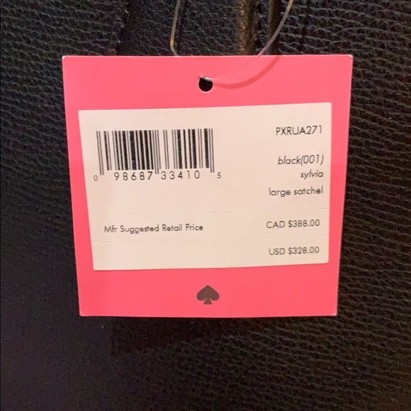 NWT Authentic Kate Spade Large Satchel Crossbody - Picture 5 of 8